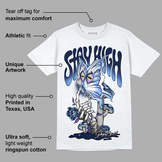 Midnight Navy 5s DopeSkill T-Shirt Stay High Graphic