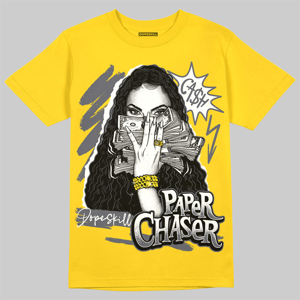 Jordan 4 Lightning DopeSkill Tour Yellow T-shirt NPC Graphic Streetwear