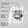 AIR FORCE 1 LINEN DopeSkill Sweatshirt Trust No One Graphic