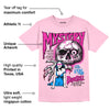 Pink Collection DopeSkill Pink T-shirt Mystery Ghostly Grasp Graphic