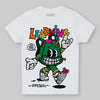 Green Sneakers DopeSkill Toddler Kids T-shirt Learning Graphic Streetwear - White