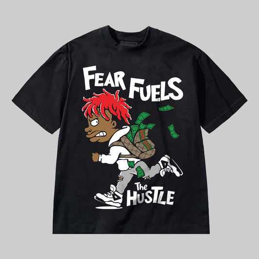 Fear Fuels The Hustle DopeSkill Premium T-shirt
