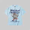 Work Hard In Silence DopeSkill Premium T-shirt Streetwear - Chambray