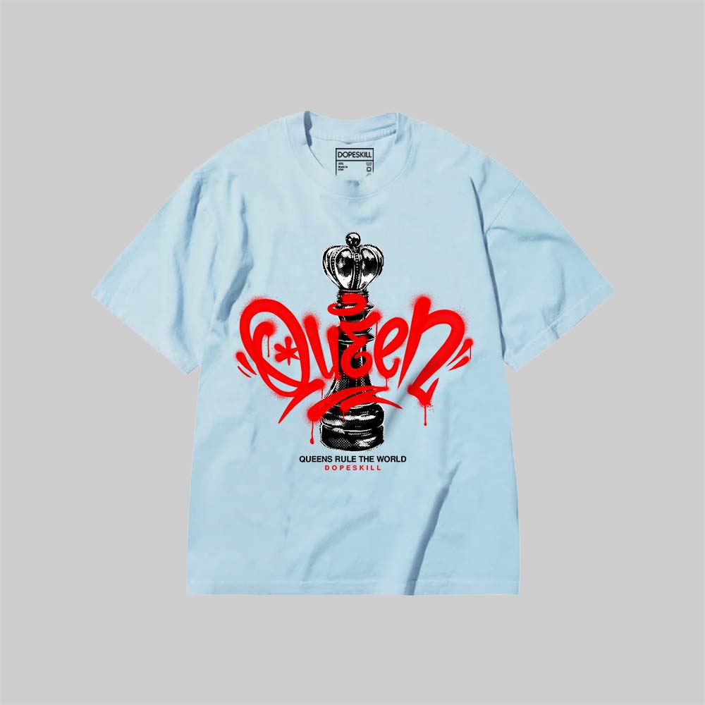 Queen Chess DopeSkill Premium T-shirt Streetwear - Chambray