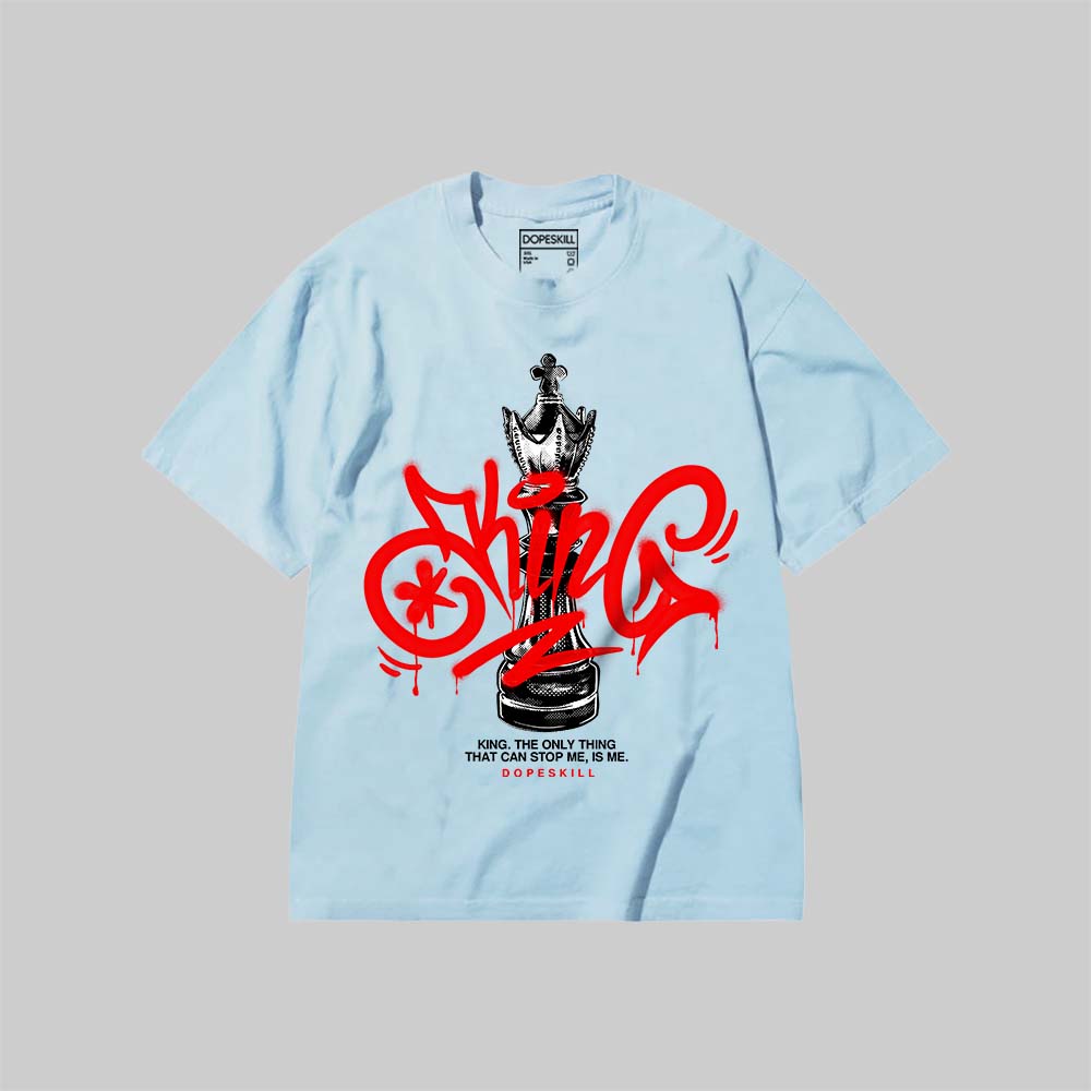 King Chess DopeSkill Premium T-shirt Streetwear - Chambray