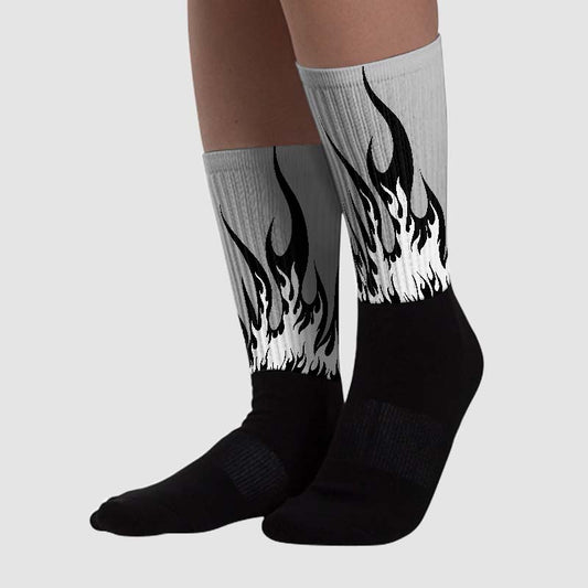 Shadow 1s DopeSkill Sublimated Socks FIRE Graphic