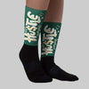 OG “Fir” 1s DopeSkill Sublimated Sock Hustle Graphic