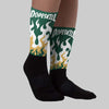 OG “Fir” 1s DopeSkill Sublimated Sock FIRE Graphic