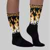 Gratitude 11s DopeSkill Sublimated Socks FIRE Graphic