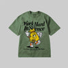Work Hard In Silence DopeSkill Premium T-shirt Streetwear - Moss