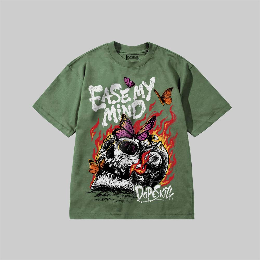Ease My Mind DopeSkill Premium T-shirt Streetwear - Moss
