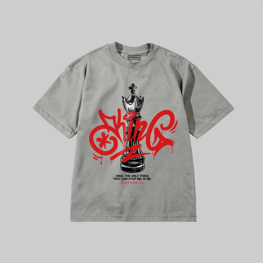 King Chess DopeSkill Premium T-shirt Streetwear - grey