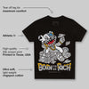 Steel 10s DopeSkill Toddler Kids T-shirt Born To Be Rich Graphic