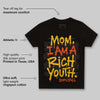 Yellow Collection DopeSkill Toddler Kids T-shirt Mom, I Am A Rich Youth Graphic