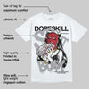 White Cement 4s DopeSkill T-Shirt Stay It Busy Graphic