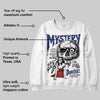 Rare Air Deep Royal Blue 1s DopeSkill Sweatshirt Mystery Ghostly Grasp Graphic
