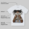 Cobalt Bliss 3s DopeSkill Toddler Kids T-shirt Rich Youth Graphic