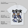 Rare Air Deep Royal Blue 1s DopeSkill Toddler Kids T-shirt No Risk No Story Graphic