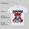 Fire Red “Black Tongue” 5s DopeSkill Toddler Kids T-shirt Endeavor Graphic