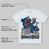 Diffused Blue 11s DopeSkill Toddler Kids T-shirt Born To Be Rich Graphic