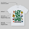 Green Collection DopeSkill Toddler Kids T-shirt Let 'em Hate Graphic