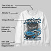 Military Blue 4s DopeSkill Sweatshirt New Side Hustler Graphic