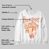 Orange Black White DopeSkill Sweatshirt Stack Paper Graphic