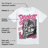 Gel-1130 "Pink Glo/Black" DopeSkill T-Shirt Pocket Change Graphic