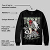 Seafoam 4s 2025 DopeSkill Sweatshirt Threat Graphic