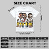 Black Tour Yellow AJ 4 Thunder DopeSkill Oversize Print T-Shirt First Sunday Graphic