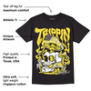 Yellow Snakeskin 11s DopeSkill T-Shirt Trippin Graphic