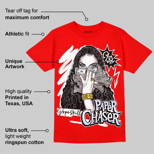 Cherry 11s DopeSkill Varsity Red T-shirt NPC Graphic