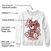 Dune Red 13s DopeSkill Sweatshirt Smile Through The Pain Graphic