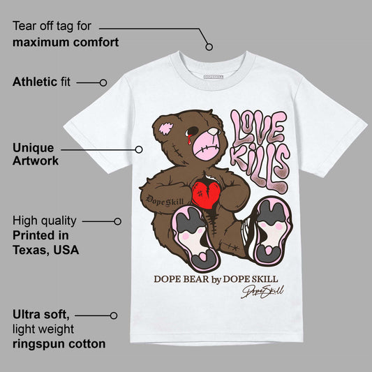 Neapolitan 11s DopeSkill T-Shirt Love Kills Graphic