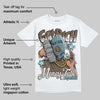 Kayano 12.1 Cream/Stillwater DopeSkill T-Shirt Get Rich Graphic