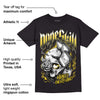 Black Tour Yellow AJ 4 Thunder DopeSkill T-Shirt Money On My Mind Graphic