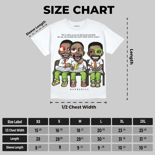 Neon Green Collection DopeSkill Oversize Print T-Shirt First Sunday Graphic