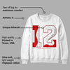 Cherry 12s DopeSkill Sweatshirt No.12 Graphic