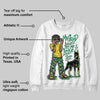 Green Collection DopeSkill Sweatshirt My Grind Won't Let Me Lose Graphic