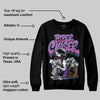 PURPLE Collection DopeSkill Sweatshirt Paper Chaser Boy Graphic