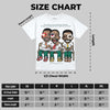 Oxidized Green 4s DopeSkill Oversize Print T-Shirt First Sunday Graphic