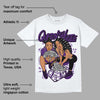 Field Purple 12s DopeSkill T-Shirt Queen Of Hustle Graphic