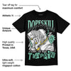 Green Glow 3s DopeSkill T-Shirt Sorry I've Been Trappin Graphic