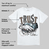 Kayano 12.1 Cream/Stillwater DopeSkill T-Shirt Trust No One Graphic