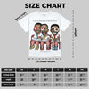 Dune Red 13s DopeSkill Oversize Print T-Shirt First Sunday Graphic