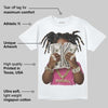 Gel-1130 "Pink Glo/Black" DopeSkill T-Shirt Rich Youth Graphic