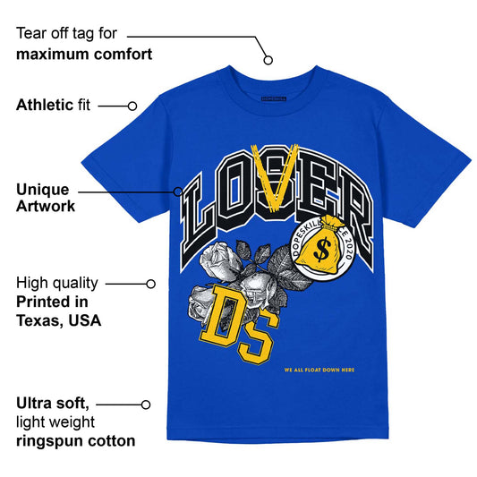 Laney 14s DopeSkill Varsity Royal T-shirt Loser Lover Graphic