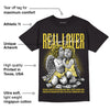 Yellow Snakeskin 11s DopeSkill T-Shirt Real Lover Graphic