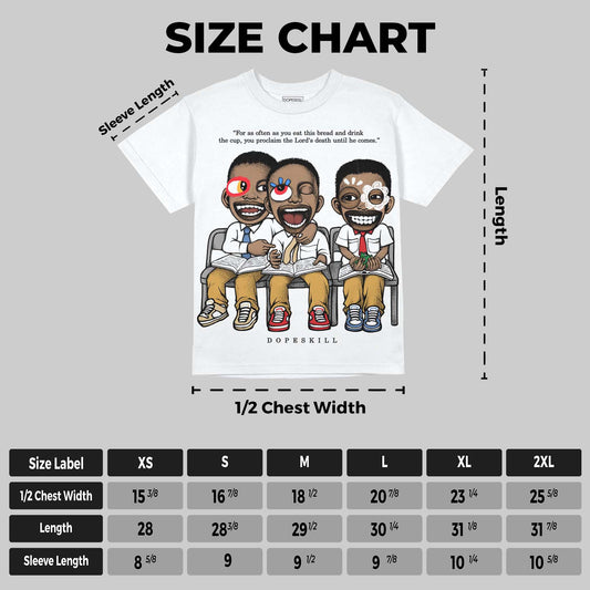 Gratitude 11s DopeSkill Oversize Print T-Shirt First Sunday Graphic