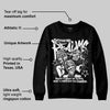 Dunk Panda White Black DopeSkill Sweatshirt Distorted Realms Graphic